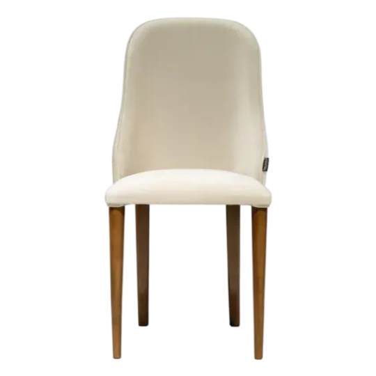 SALOGLU Aura Stul, C112698 Krem /Ceviz Ayaq